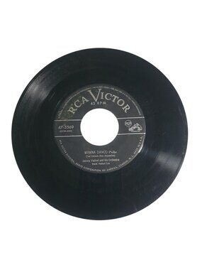 Johnny Vadnal Orchestra Wanna Dance Polka Oh My Papa RCA Victor 45 RPM Record
